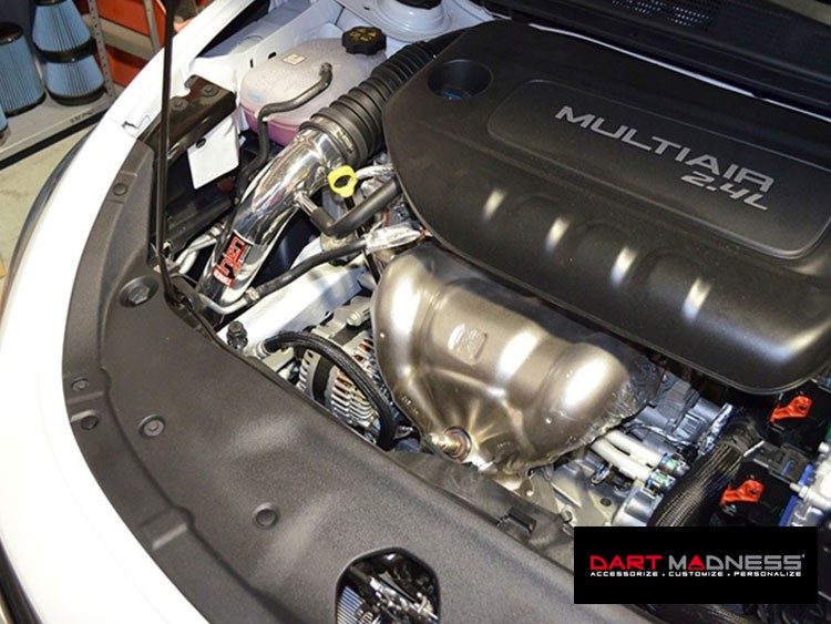 Dodge Dart Cold Air Intake System 2.4L Tiger Shark Injen Black